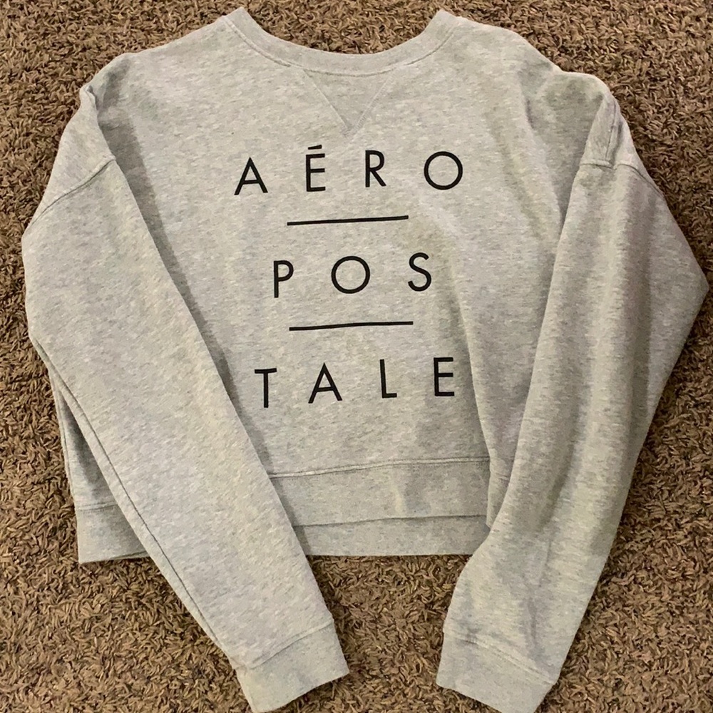 Grey Aeropostale pullover